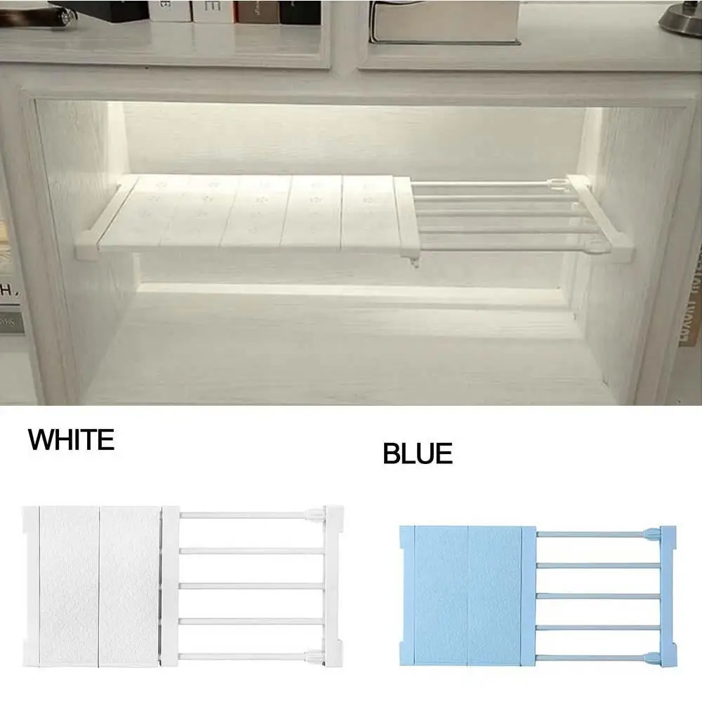 Cabinet Partition Rack Closet Storage Board Wardrobe Layered Shelf Durable Convenient Plastic 30-40cm Adjustable Stretchable
Cabinet Partition Rack Closet Storage Board Wardrobe Layered Shelf Durable Convenient Plastic 30-40cm Adjustable Stretchable