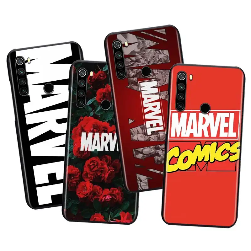 Phone Case Marvel Logo Art Fashion For Xiaomi Redmi Note 4 4X 5A 5 6 7 8T 8 9T 9S 9 10 10S Prime Pro Max Black Soft TPU Cover
Phone Case Marvel Logo Art Fashion For Xiaomi Redmi Note 4 4X 5A 5 6 7 8T 8 9T 9S 9 10 10S Prime Pro Max Black Soft TPU Cover