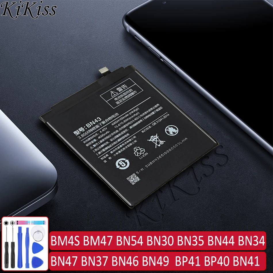 Аккумулятор BM47 BN44 BN34 для Xiaomi Redmi/Red mi Note 3 3S 3X 4X 4 Pro Prime 4A 5 Plus 5A 6 6A 7 7A 8 8A 8T 9 9A 9C 9S 10X K20 K30 |