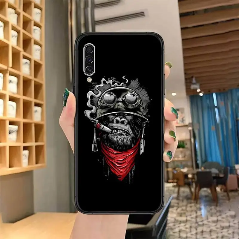 Курение обезьяна чехол для телефона samsung galaxy a 51 52 модель 71 50 12 72 21С 70 40 20e 31 30С