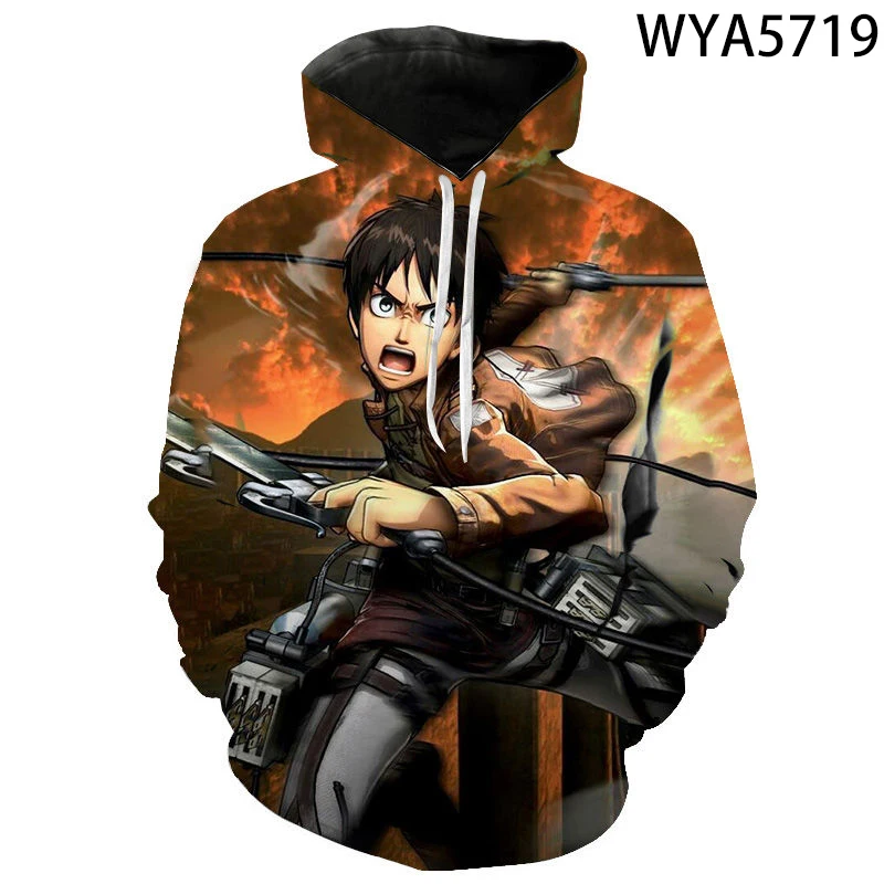 Attack On Titan 3D Hoodie Men Fashion Loose Pullovers Casaul Tops Oversize Hoodie Sweatshirt Women Regular Pullover Hoodies
Attack On Titan 3D Hoodie Men Fashion Loose Pullovers Casaul Tops Oversize Hoodie Sweatshirt Women Regular Pullover Hoodies