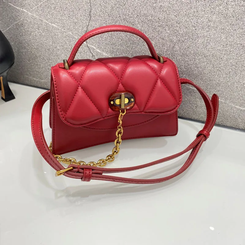 High Quality Lattice Hand Bag for Women 2021 New Fashion Shoulder Messenger Chain Bags Ladies Purses and Handbags Channels Bolso
High Quality Lattice Hand Bag for Women 2021 New Fashion Shoulder Messenger Chain Bags Ladies Purses and Handbags Channels Bolso