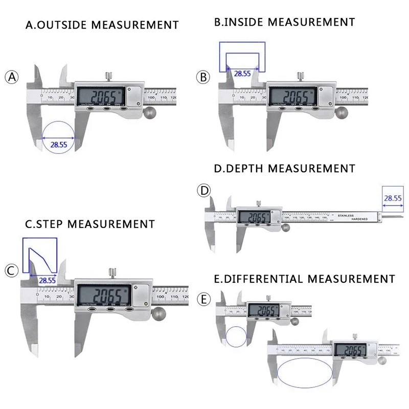 Wholesale 150mm Metal Digital Vernier Caliper LCD Electronic Micrometer Gauge Measurement
Wholesale 150mm Metal Digital Vernier Caliper LCD Electronic Micrometer Gauge Measurement