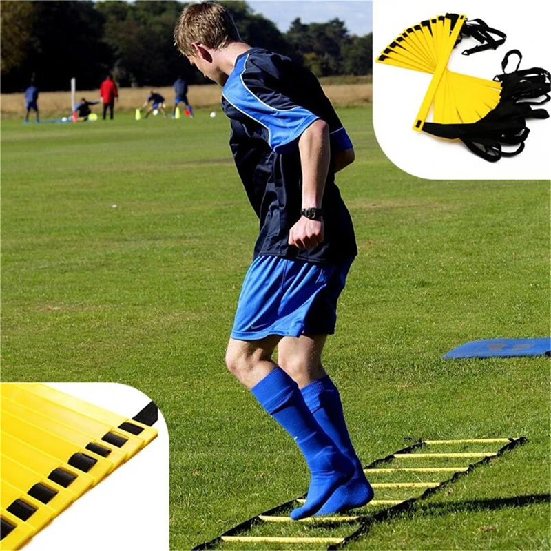 Nylon Straps Training Ladders Agility Speed Ladder Stairs Agile Staircase For Fitness Soccer Football Speed Ladder
Nylon Straps Training Ladders Agility Speed Ladder Stairs Agile Staircase For Fitness Soccer Football Speed Ladder
