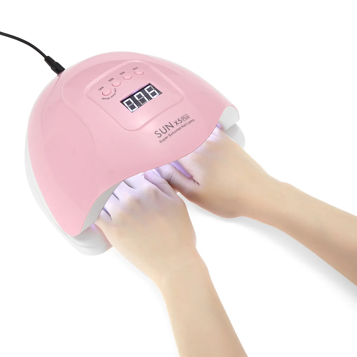 UV LED Lamp for Nail Dryer Lamp for Manicure Gel Polish Machine Nail Lamp Drying Lamp with Infrared Sensing LCD Display Timer
UV LED Lamp for Nail Dryer Lamp for Manicure Gel Polish Machine Nail Lamp Drying Lamp with Infrared Sensing LCD Display Timer