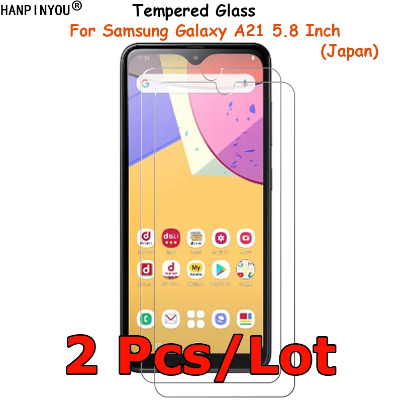 2 Pcs/Lot For Samsung Galaxy A21 SC-42A 5.8" Tempered Glass Screen Protector Ultra Thin Explosion-proof Protective Film
2 Pcs/Lot For Samsung Galaxy A21 SC-42A 5.8" Tempered Glass Screen Protector Ultra Thin Explosion-proof Protective Film