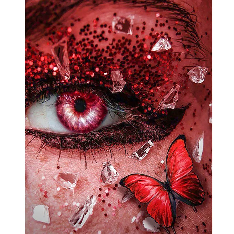 5d Diy Daimond Painting "butterfly&eye" 3d Diamond Mosaic Painting Full Drill Round Rhinestone Diamant Embroidery Eye Art Crafts
5d Diy Daimond Painting "butterfly&eye" 3d Diamond Mosaic Painting Full Drill Round Rhinestone Diamant Embroidery Eye Art Crafts