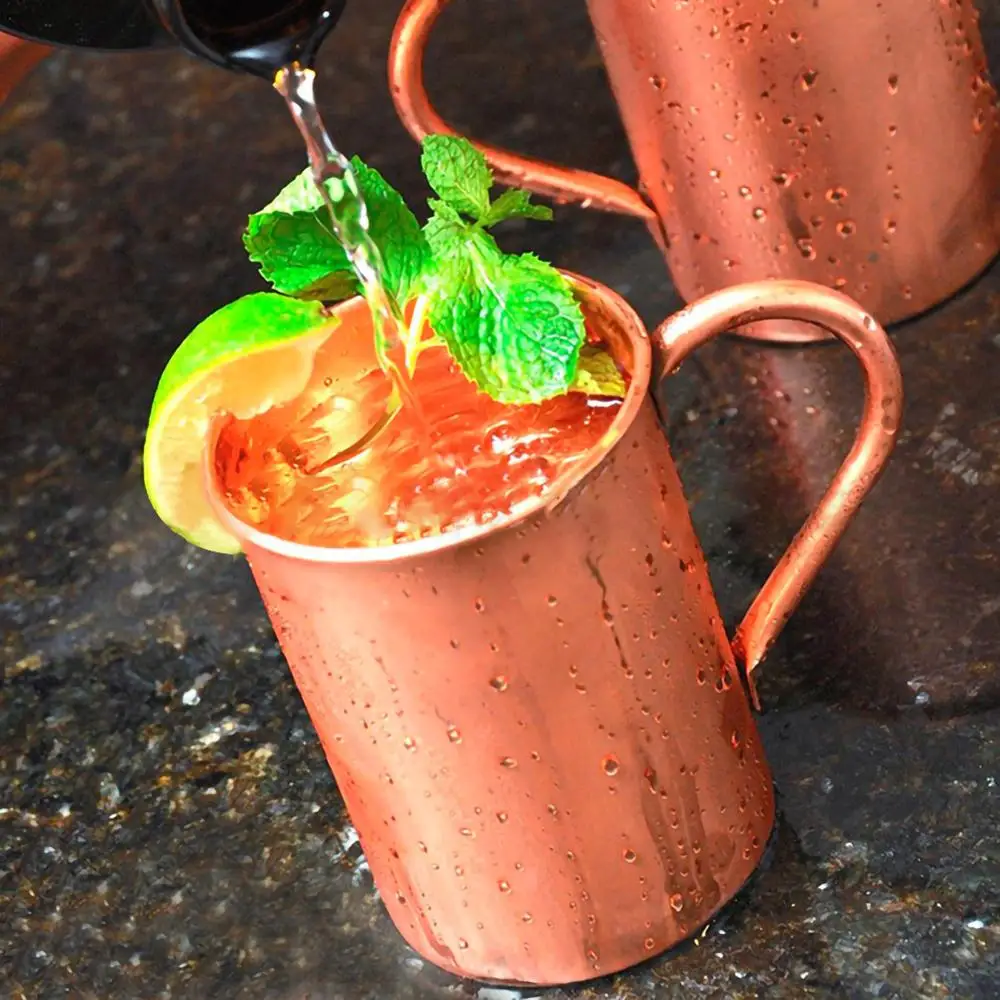 Pure Copper Mug Creative Coppery Handcrafted Durable Moscow Mule Cocktail Cup For Restaurant Bar Drinkware Party Kitchen
Pure Copper Mug Creative Coppery Handcrafted Durable Moscow Mule Cocktail Cup For Restaurant Bar Drinkware Party Kitchen