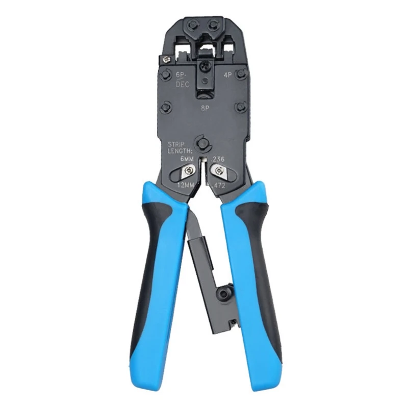 Инструмент для обжима RJ45, проходной резак для RJ45 RJ11 RJ12 RJ50 8P 6P, модульный N0PB 
Инструмент для обжима RJ45, проходной резак для RJ45 RJ11 RJ12 RJ50 8P 6P, модульный N0PB
