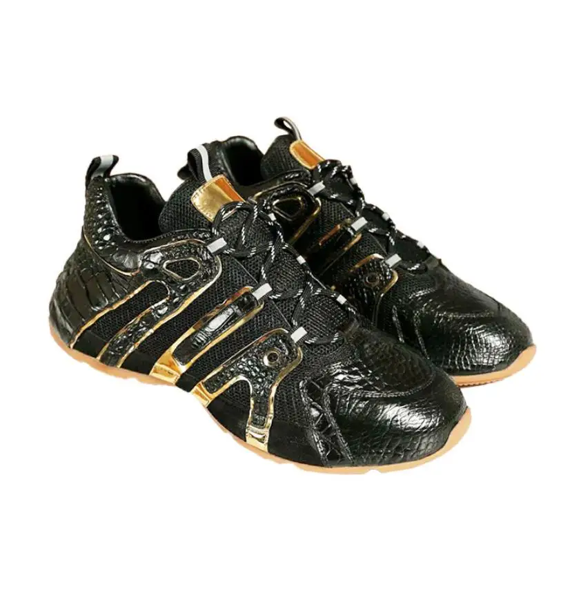2021 Original Crocodile Skin Casual Shoes Men's Leather Leisure Flats Black Gold Sport Hiking Running Shoe Comfort Alligator 44
2021 Original Crocodile Skin Casual Shoes Men's Leather Leisure Flats Black Gold Sport Hiking Running Shoe Comfort Alligator 44