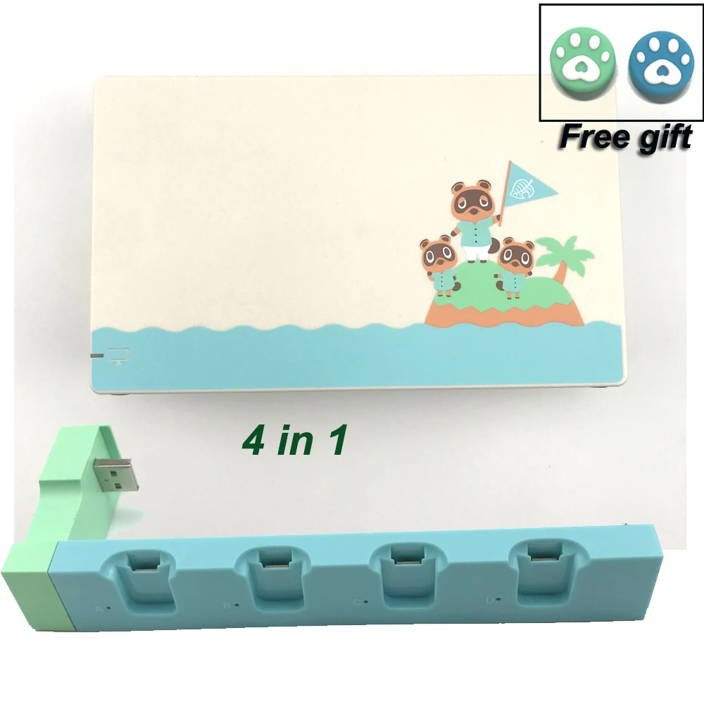 New Animals Crossing Limited Charging TV Stand Dock For NS Nintend Switch Console 
New Animals Crossing Limited Charging TV Stand Dock For NS Nintend Switch Console