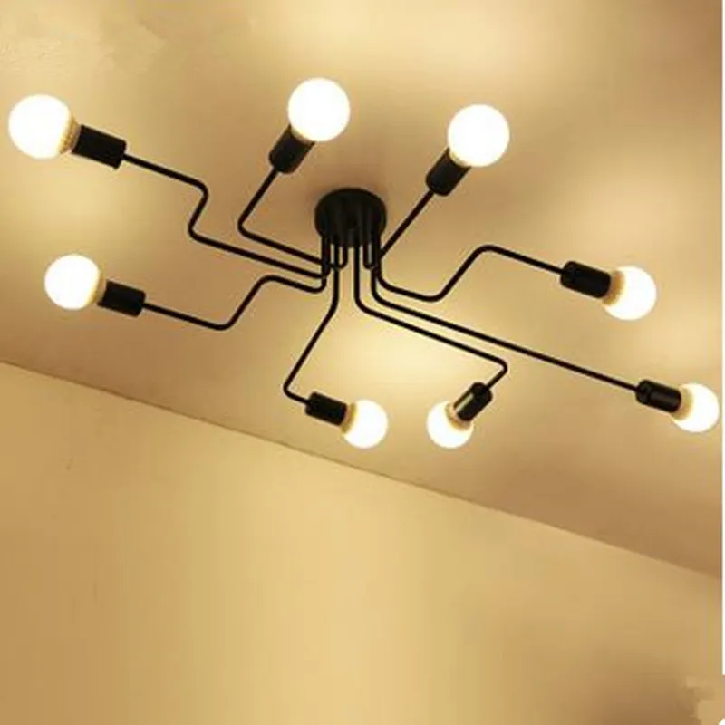Modern Simple Retro Industrial Style Ceiling Lamp Living Room Bedroom Restaurant Cafe Decoration LAMP Free Shipping LED Bulbs
Modern Simple Retro Industrial Style Ceiling Lamp Living Room Bedroom Restaurant Cafe Decoration LAMP Free Shipping LED Bulbs
