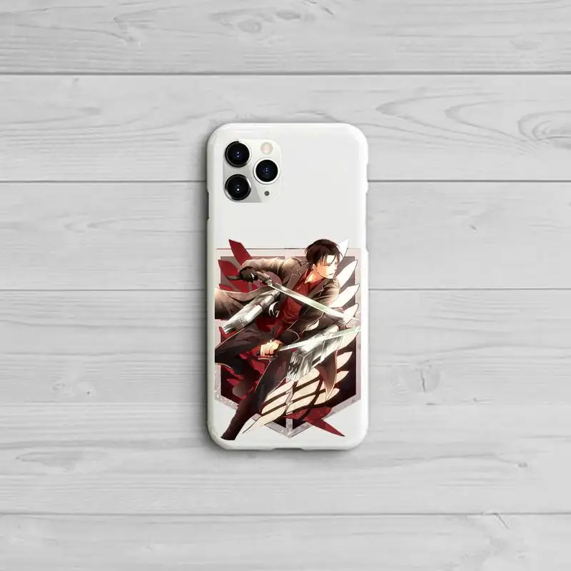 Attack on Titan Levi Rival Phone Case Candy Color White for iPhone 11 pro XS MAX 8 7 6 6S Plus X 5S SE 2020 XR
Attack on Titan Levi Rival Phone Case Candy Color White for iPhone 11 pro XS MAX 8 7 6 6S Plus X 5S SE 2020 XR