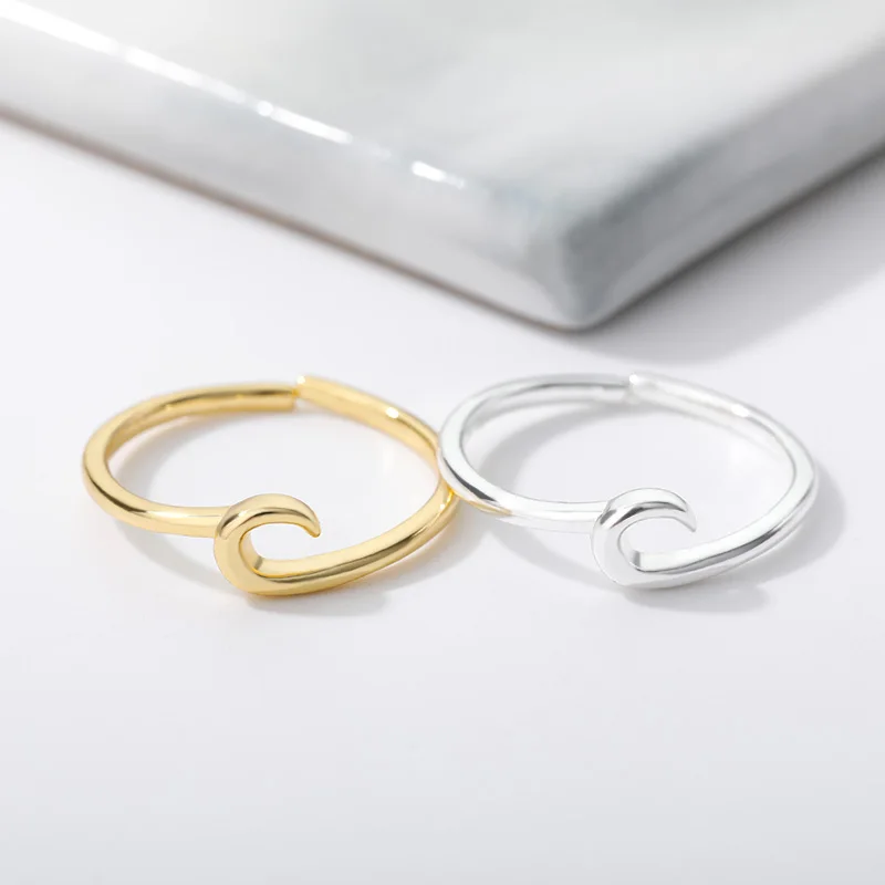 Etcvace Couple Jewelry Gold Vintage Seawave Rings Silver Color Sea Wave Rings For Women Men Wedding Accessories Gift BF
Etcvace Couple Jewelry Gold Vintage Seawave Rings Silver Color Sea Wave Rings For Women Men Wedding Accessories Gift BF