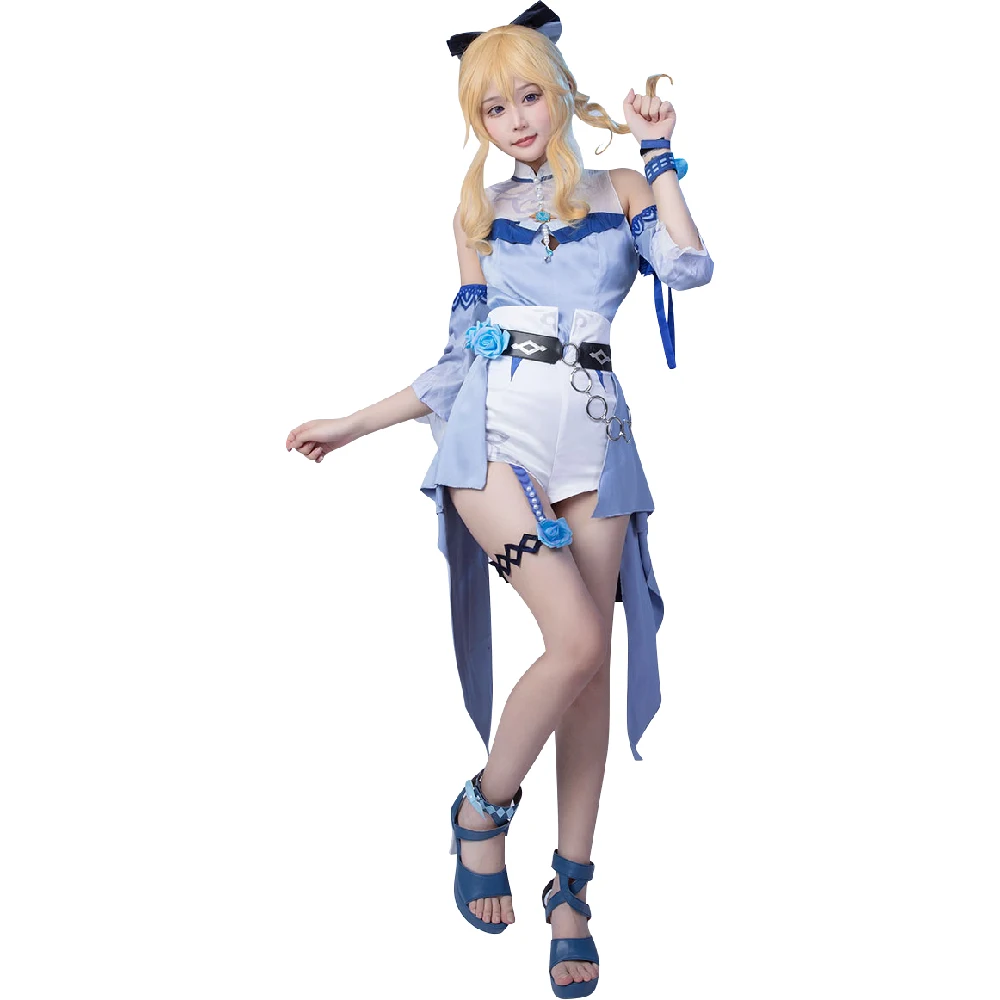 Genshin Impact Jean Cosplay Costume Sea Breeze Dandelion Swimsuit Updated Version C00537
Genshin Impact Jean Cosplay Costume Sea Breeze Dandelion Swimsuit Updated Version C00537