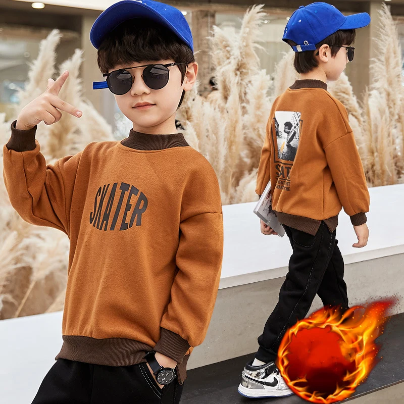 Boys' / Girls' Hoodies Sweatshirts Cotton Fleece 2021 Cheap Plus Velvet Thicken Winter Autumn Warm Tops Kid Baby Children's Clot
Boys' / Girls' Hoodies Sweatshirts Cotton Fleece 2021 Cheap Plus Velvet Thicken Winter Autumn Warm Tops Kid Baby Children's Clot