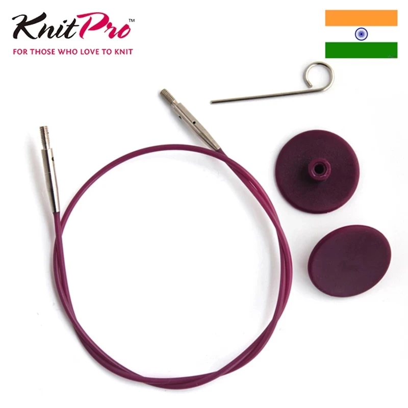 KnitPro Interchangeable Knitting Needle Cable Purple Cable
KnitPro Interchangeable Knitting Needle Cable Purple Cable