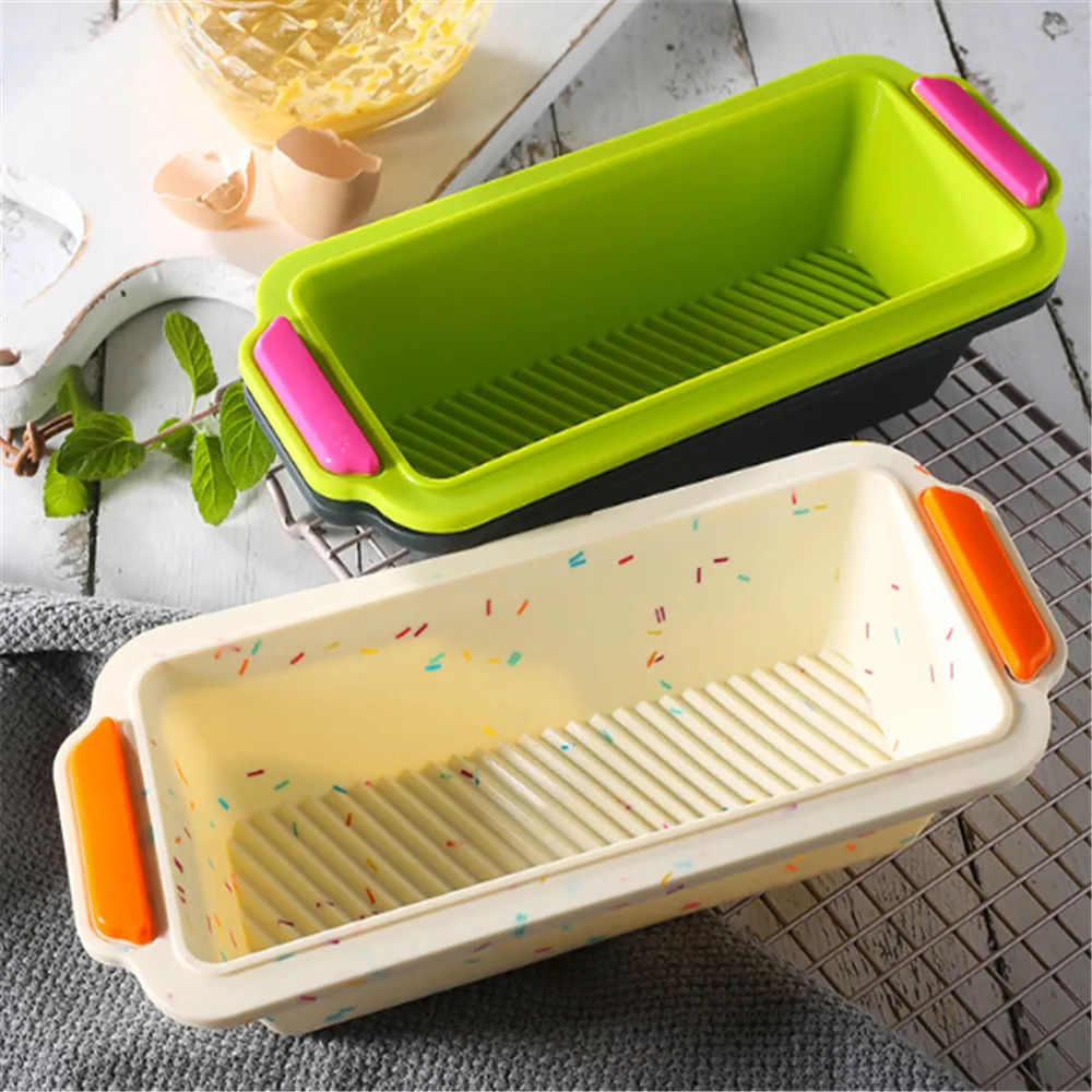 Silicone Cake Molds Baking Dish Toast Bread Pan Candy Cake Tools Pastry Silicone Mold DIY Rectangle Kitchen Accessories
Silicone Cake Molds Baking Dish Toast Bread Pan Candy Cake Tools Pastry Silicone Mold DIY Rectangle Kitchen Accessories