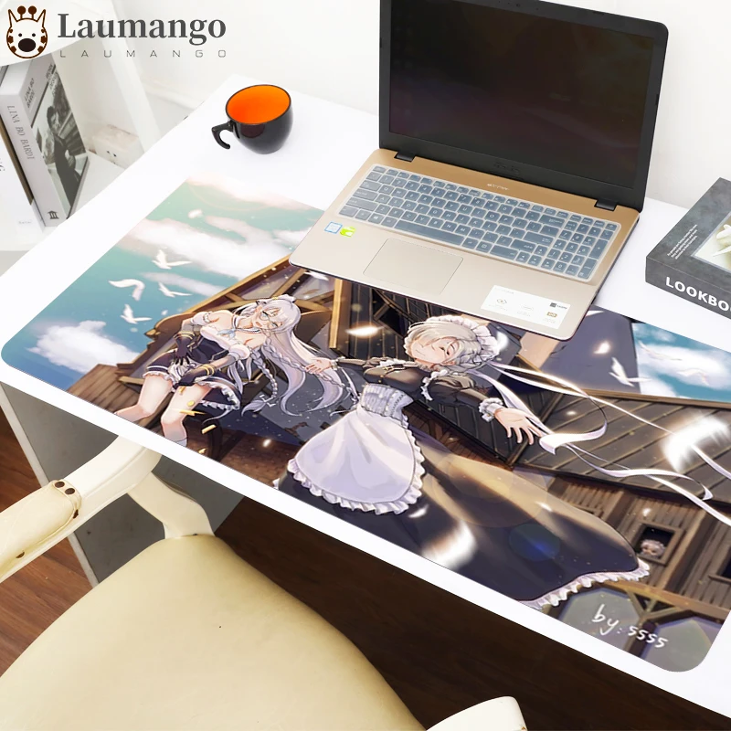 Azur lane Anti-slip Natural Rubber Gaming Mouse mat Large mouse Pad PC Computer Gamer Desk Mat for CS GO LOL Dota
Azur lane Anti-slip Natural Rubber Gaming Mouse mat Large mouse Pad PC Computer Gamer Desk Mat for CS GO LOL Dota
