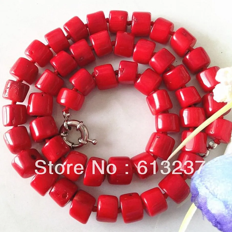 Romantic Red Sea coral Natural 8-10mm Irregular Abacus Rondelle Bead Biy Chain Necklace For Women Jewelry 20.5inch MY4661
Romantic Red Sea coral Natural 8-10mm Irregular Abacus Rondelle Bead Biy Chain Necklace For Women Jewelry 20.5inch MY4661