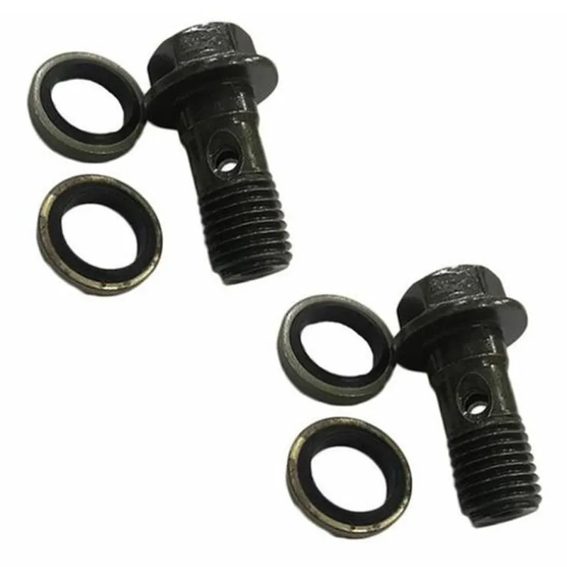 Hose Metal 2pcs / lot M10 * 1.25pitch Bolt Brake Dual Line Dirt Pit Bike Motorcycle Double Banjo
Hose Metal 2pcs / lot M10 * 1.25pitch Bolt Brake Dual Line Dirt Pit Bike Motorcycle Double Banjo