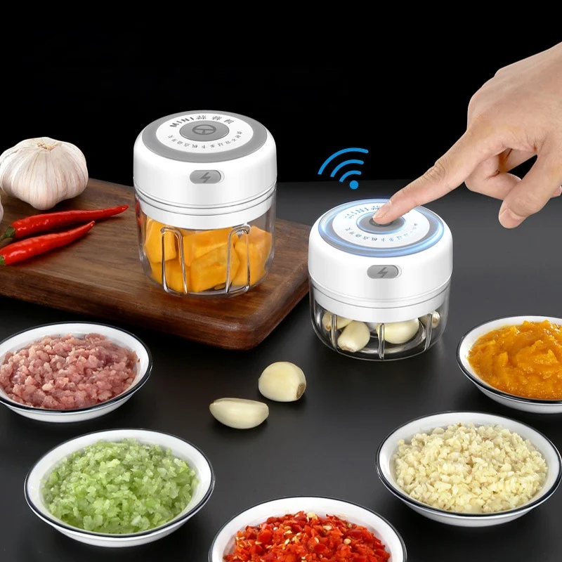 Mincer Vegetable Grinder Mini USB Wireless Electric Garlic Masher Press Food Chopper Onion Nuts Grinder Shredder Kitchen Tools
Mincer Vegetable Grinder Mini USB Wireless Electric Garlic Masher Press Food Chopper Onion Nuts Grinder Shredder Kitchen Tools