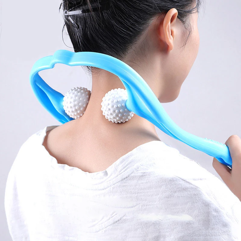 1pcs Cervical Massager Pressure Therapy Multi-function U-shaped Neck Massager Plastic Manual Relieve Neck Pain 19.5*31cm
1pcs Cervical Massager Pressure Therapy Multi-function U-shaped Neck Massager Plastic Manual Relieve Neck Pain 19.5*31cm