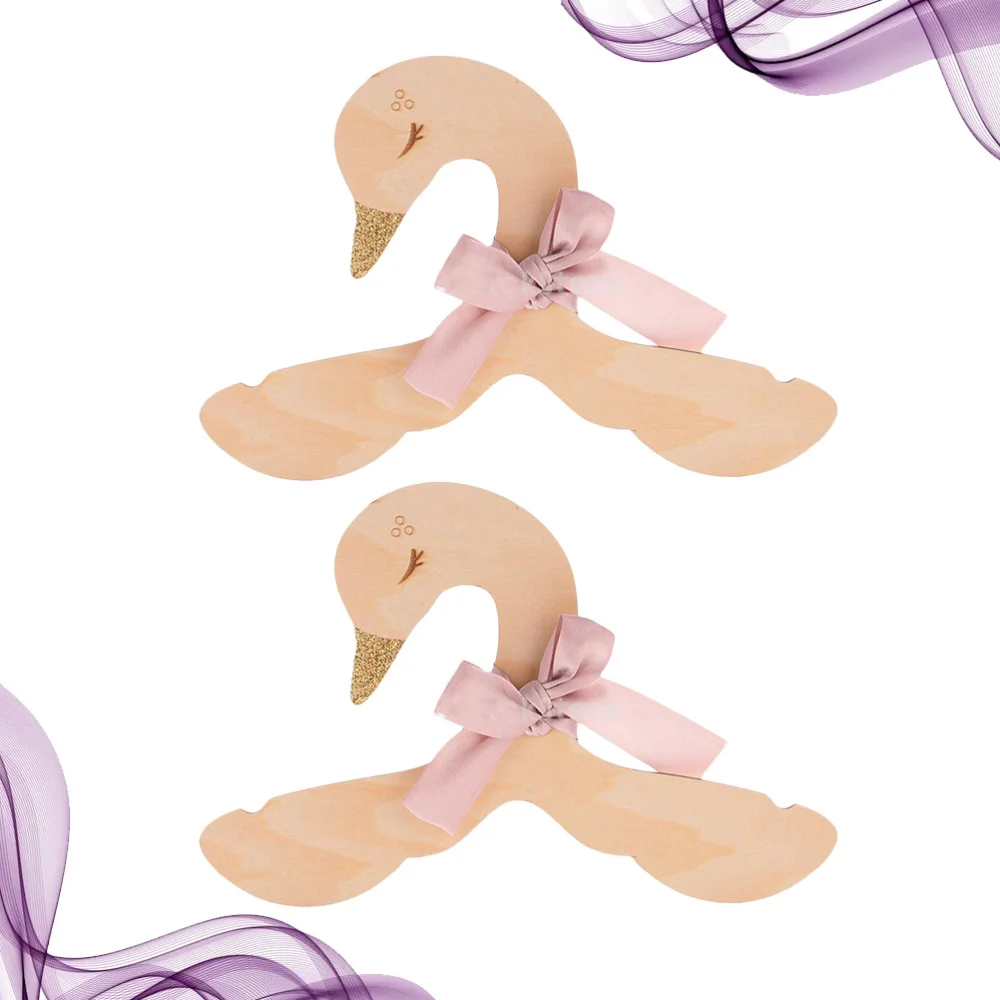 2pcs Children Bedroom Clothes Hangers Kids Clothing Store Hangers Swan Shape Clothes Hangers Wood Rack Hanger (Bowknot Random
2pcs Children Bedroom Clothes Hangers Kids Clothing Store Hangers Swan Shape Clothes Hangers Wood Rack Hanger (Bowknot Random