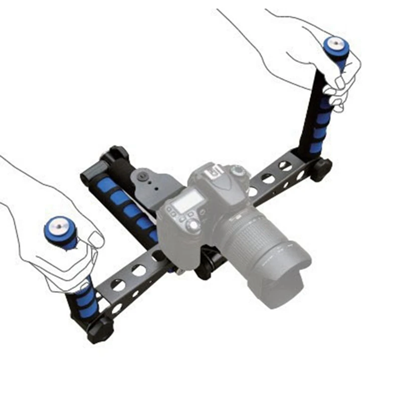 DSLR Filmmaking System Foldable Shoulder Mount Stabilization Stabilizer for Canon/Nikon/Sony DSLR Cameras
DSLR Filmmaking System Foldable Shoulder Mount Stabilization Stabilizer for Canon/Nikon/Sony DSLR Cameras