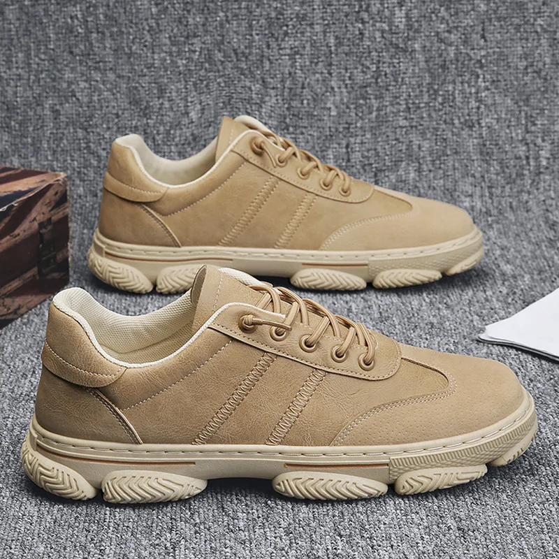 2021 Brand New Men Leather Casual Shoes Fashion Spring Cool Comfortable Leisure Sneakers Flat Shoes Cool Loafers 3 Colors
2021 Brand New Men Leather Casual Shoes Fashion Spring Cool Comfortable Leisure Sneakers Flat Shoes Cool Loafers 3 Colors