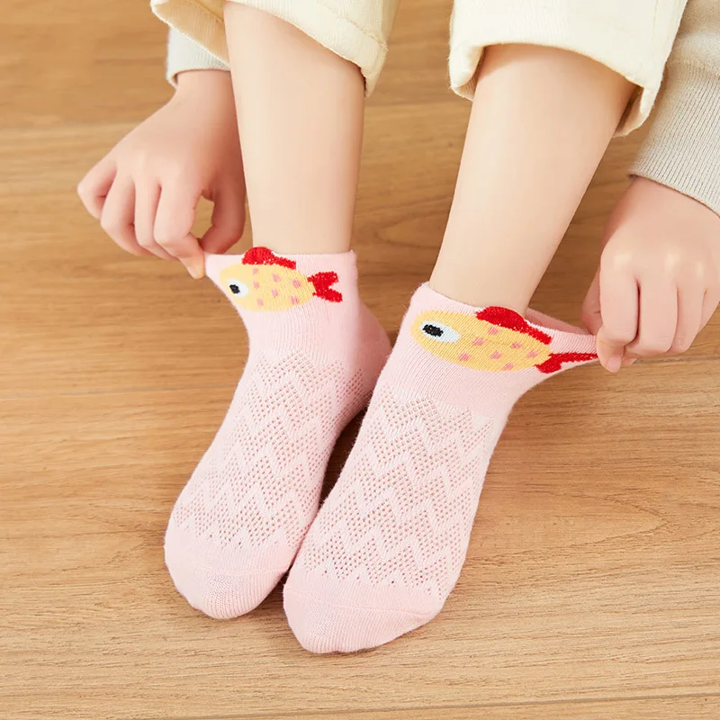 5Pairs/Lot Children's Socks Summer Girls Mesh Boat Socks Boys Pure Cotton Breathable Spring And Autumn Baby Socks
5Pairs/Lot Children's Socks Summer Girls Mesh Boat Socks Boys Pure Cotton Breathable Spring And Autumn Baby Socks