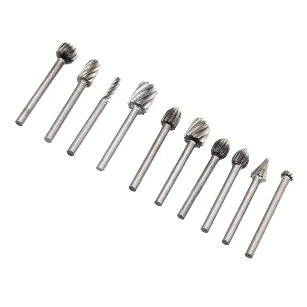 20pcs HSS Burr Rotary Drill Bits Tools Cutter Files 3mm Shank Woodworking Set Shank: 3 Mm Rotary Drill Bits
20pcs HSS Burr Rotary Drill Bits Tools Cutter Files 3mm Shank Woodworking Set Shank: 3 Mm Rotary Drill Bits