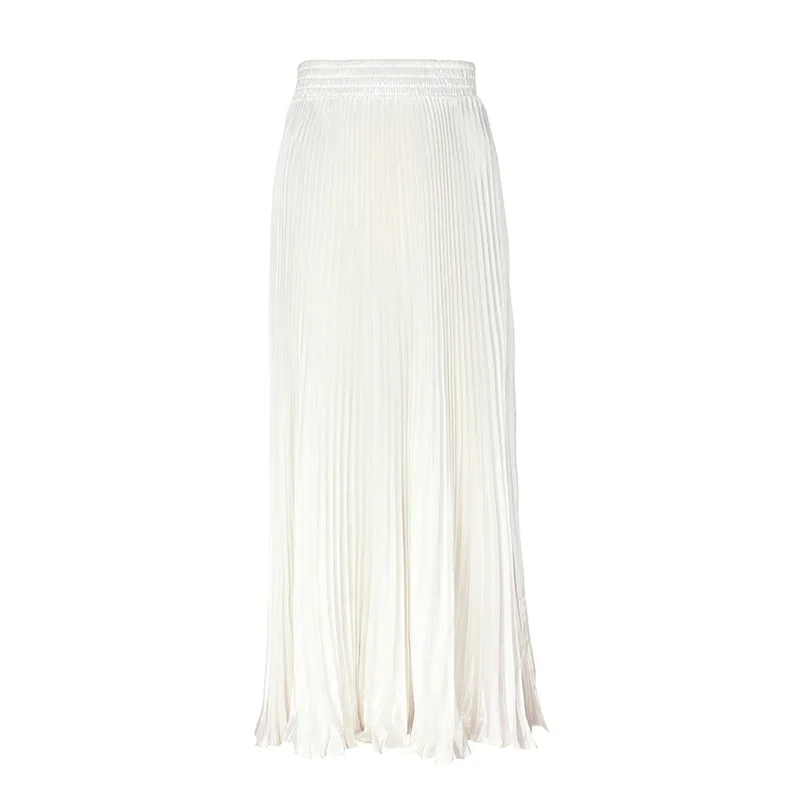 2021 Autumn New Midi Long Pleeated Skirt SP1213 Fashion Metallic High Waist Organ Skirts Female Solid Casual Skirt
2021 Autumn New Midi Long Pleeated Skirt SP1213 Fashion Metallic High Waist Organ Skirts Female Solid Casual Skirt