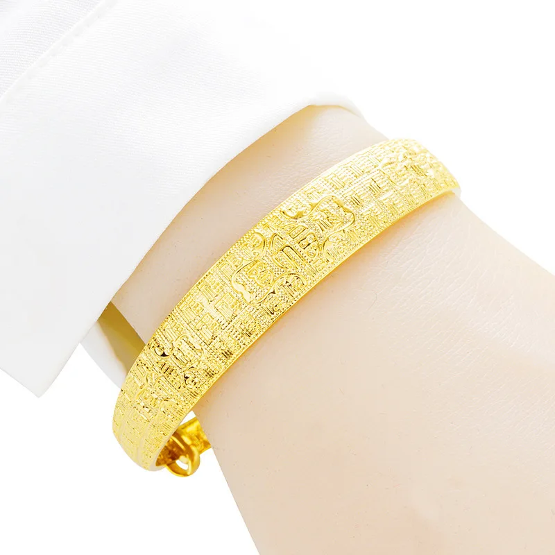 Wholesale 12mm Openable Dubai India Gold Bangles Women Vintage Wedding Bracelet Gift
Wholesale 12mm Openable Dubai India Gold Bangles Women Vintage Wedding Bracelet Gift