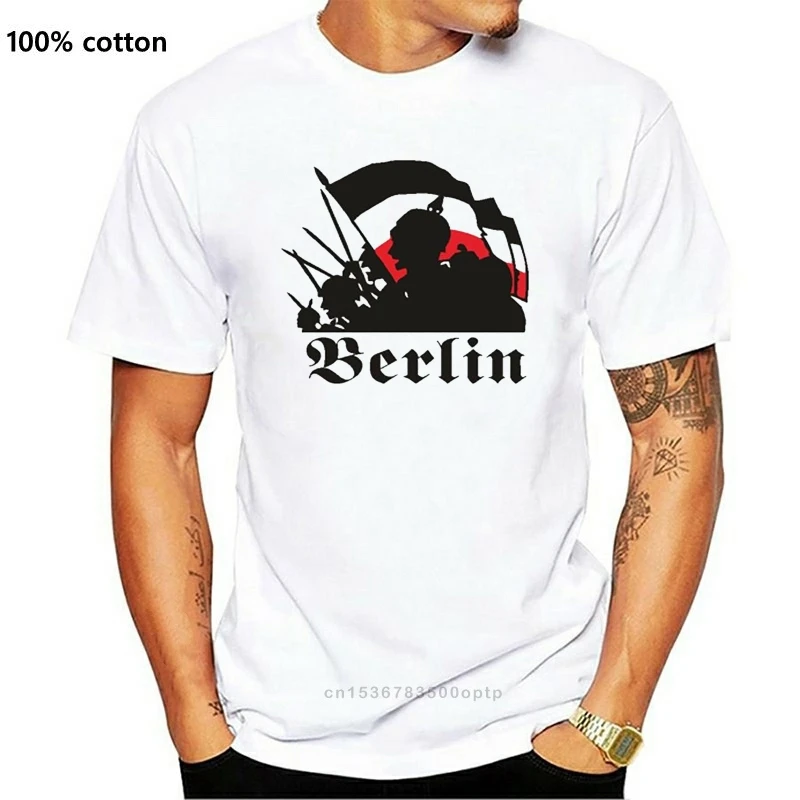 New Hot Sell Fashion Berlin Prussia WK Wilhelm Pickelhaube Black White Red Flag - T Shirt O-Neck T Shirt
New Hot Sell Fashion Berlin Prussia WK Wilhelm Pickelhaube Black White Red Flag - T Shirt O-Neck T Shirt