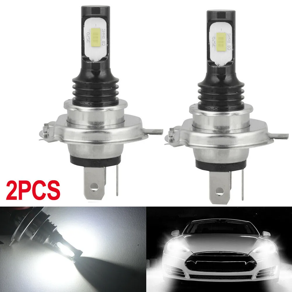 White LED Bulbs High Low Beam High Quality IP68 Waterproof Super Bright CSP LED Headlight Kit
White LED Bulbs High Low Beam High Quality IP68 Waterproof Super Bright CSP LED Headlight Kit