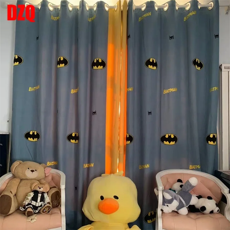 Modern Cartoon Embroidered Blackout Curtains High-grade Fabrics Curtain For Children's Room Boys Curtains Custom
Modern Cartoon Embroidered Blackout Curtains High-grade Fabrics Curtain For Children's Room Boys Curtains Custom