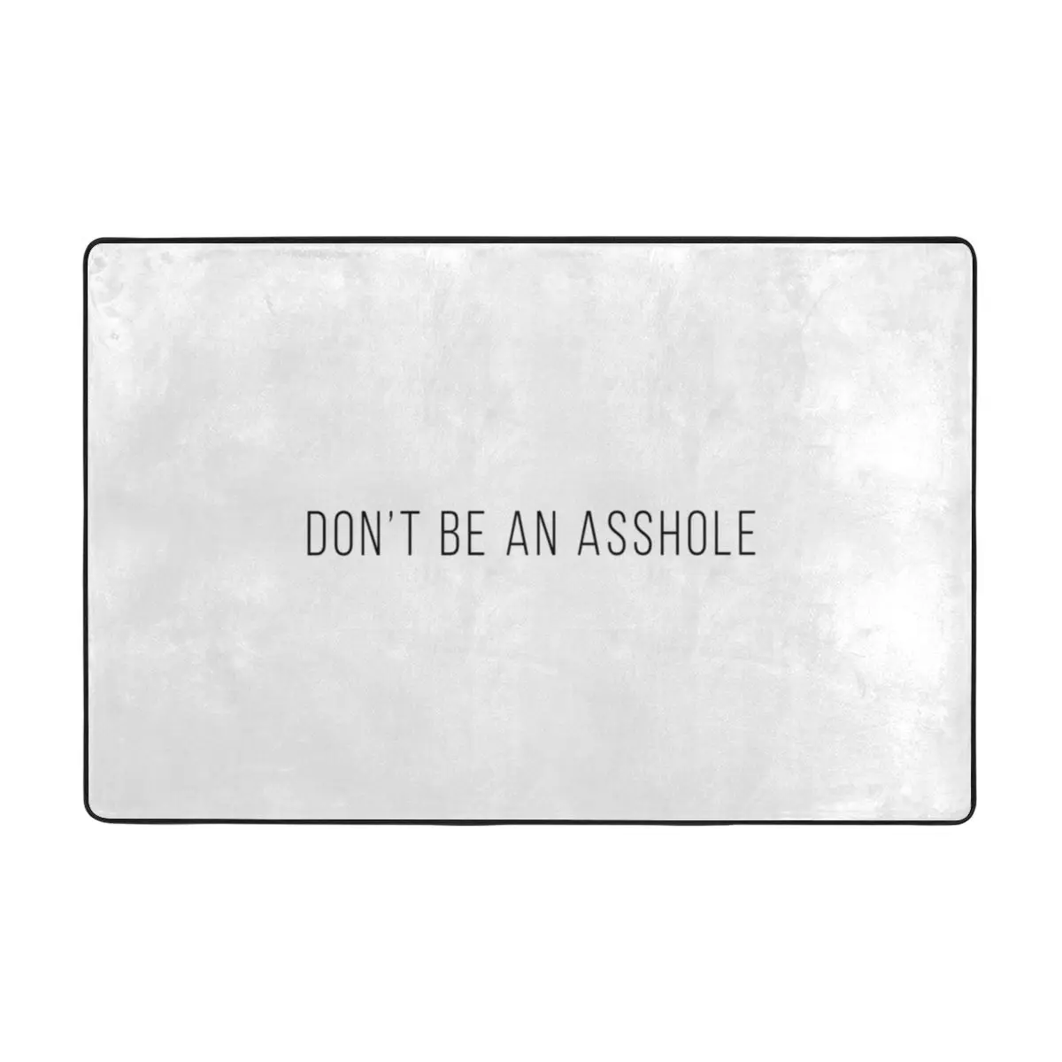 Don't Be An Asshole Doormat Carpet Mat Rug Polyester Anti-slip Floor Decor Bath Bathroom Kitchen Balcony 60*90
Don't Be An Asshole Doormat Carpet Mat Rug Polyester Anti-slip Floor Decor Bath Bathroom Kitchen Balcony 60*90