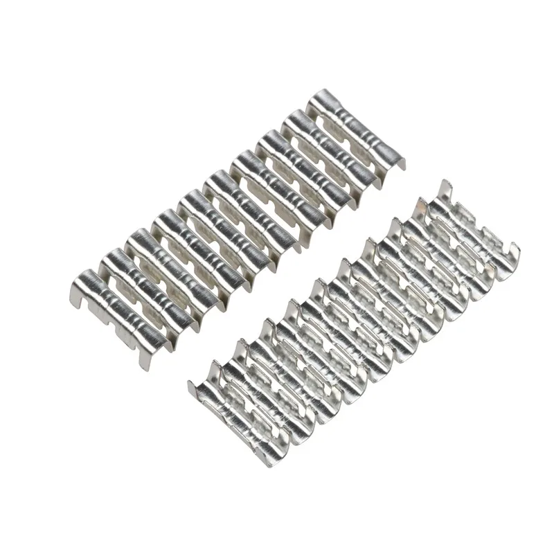 100pcs U-type Docking Connector line Pressing Button Quick Connect Terminal Wiring 0.5 to1.5 square Soldering Kit Hardware Part
100pcs U-type Docking Connector line Pressing Button Quick Connect Terminal Wiring 0.5 to1.5 square Soldering Kit Hardware Part