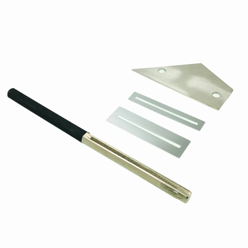4Pcs Guitar Repair Kit Including Guitar Fret File, Guitar Fret Rocker,Fingerboard Guards For Guitar And Bass Repair
4Pcs Guitar Repair Kit Including Guitar Fret File, Guitar Fret Rocker,Fingerboard Guards For Guitar And Bass Repair
