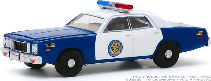 GreenLight Car 1:64 1975 Plymouth police car Orszag Collection Metal Die-cast Simulation Model Cars Toys
GreenLight Car 1:64 1975 Plymouth police car Orszag Collection Metal Die-cast Simulation Model Cars Toys