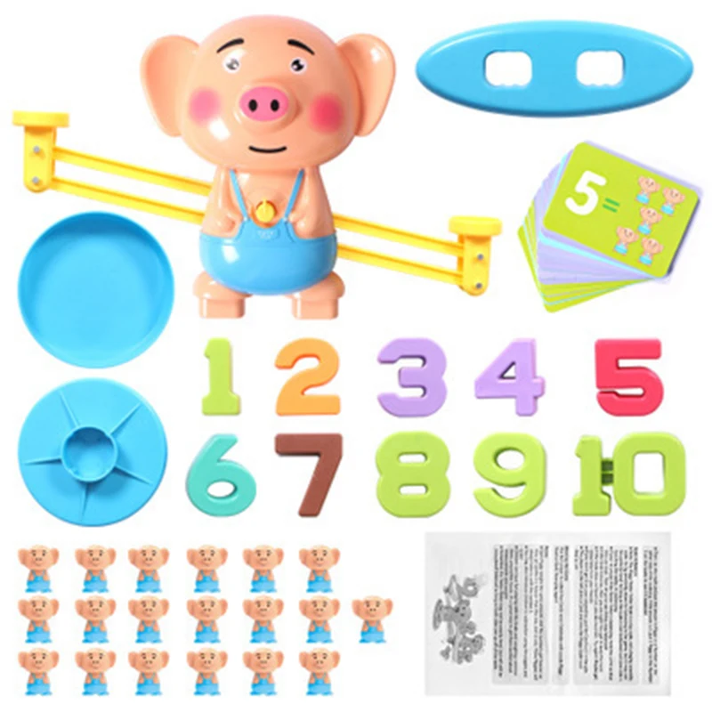 Montessori Math Toys Monkey Frog Balance Scale Educational Kids Learning Toys Educational Math Balance Toy Digital Board Game
Montessori Math Toys Monkey Frog Balance Scale Educational Kids Learning Toys Educational Math Balance Toy Digital Board Game