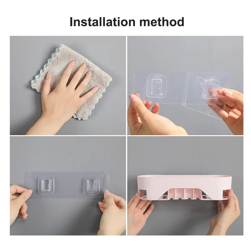 Toothbrush Holder Toothbrush Toiletries Toothpaste Holder Rack Toothbrush Wall Mount Storage Rack With Cup Bathroom accessories
Toothbrush Holder Toothbrush Toiletries Toothpaste Holder Rack Toothbrush Wall Mount Storage Rack With Cup Bathroom accessories