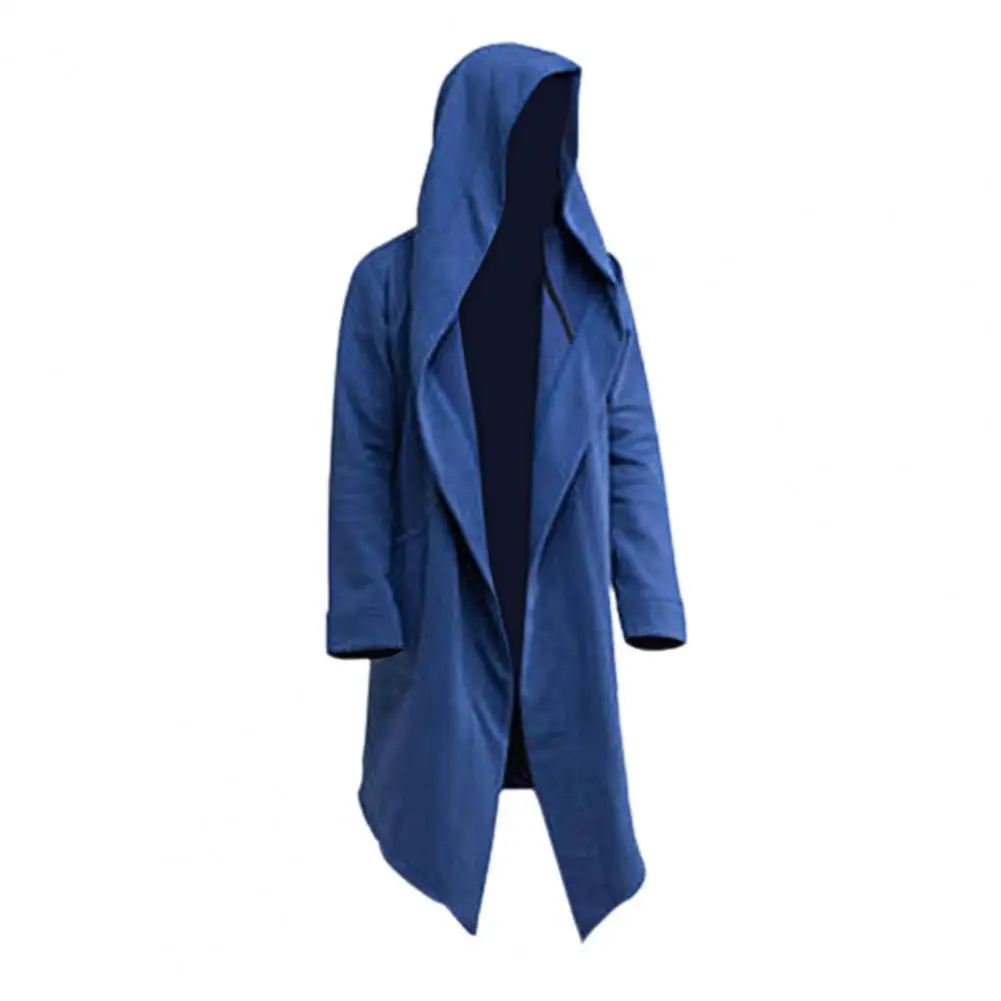 High Street Men Coat Oversize Hooded Big Pocket Solid Color Autumn Winter Extra Long Men Cardigan Trench Coat
High Street Men Coat Oversize Hooded Big Pocket Solid Color Autumn Winter Extra Long Men Cardigan Trench Coat