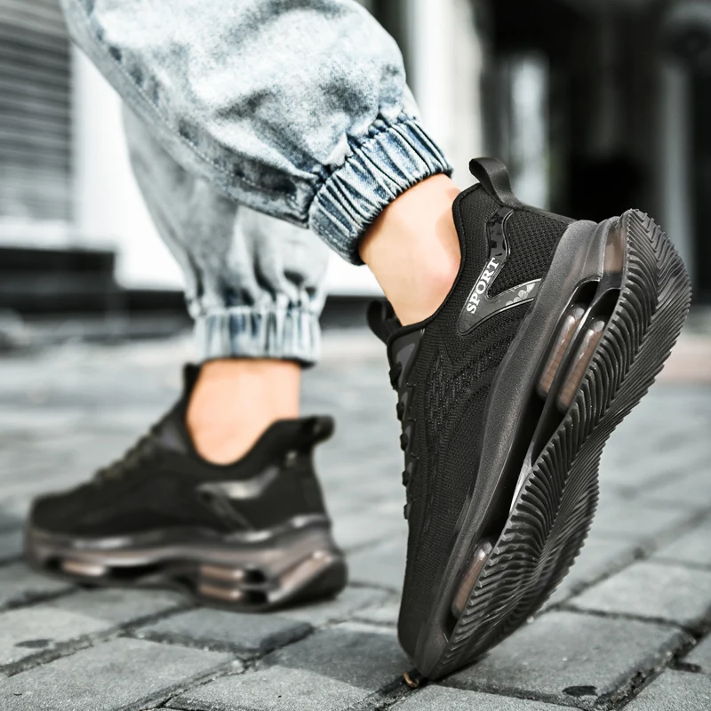 Men's Sneakers 2021 Double Air Cushion High Elastic Mesh Breathable Lightweight Casual Shoes Comfortable Outdoor Running Shoes
Men's Sneakers 2021 Double Air Cushion High Elastic Mesh Breathable Lightweight Casual Shoes Comfortable Outdoor Running Shoes