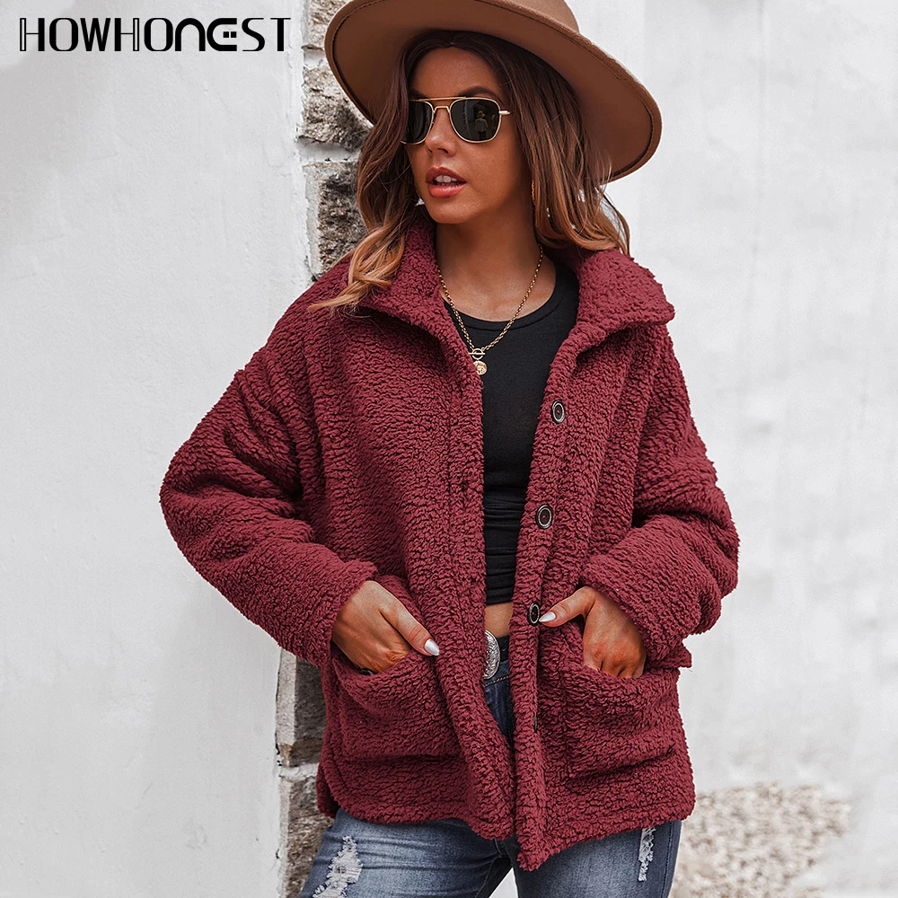 Women's Coat Autumn Fashion Solid Furry Thick Cardigan Winter Coat Female Sweater Sweatshirt Women's Jacket Plush Blouse Tops
Women's Coat Autumn Fashion Solid Furry Thick Cardigan Winter Coat Female Sweater Sweatshirt Women's Jacket Plush Blouse Tops