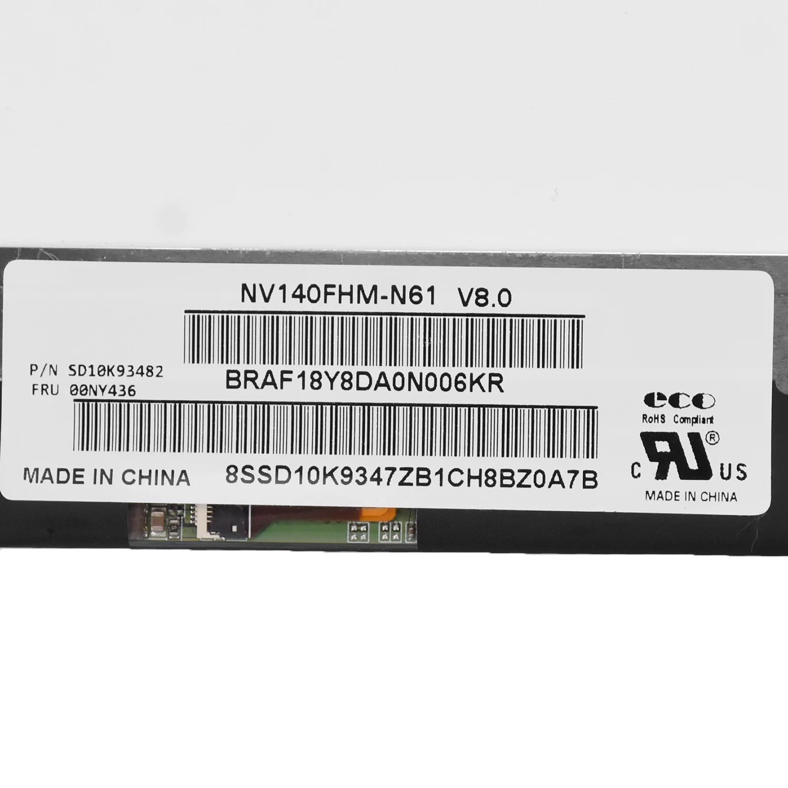 14" inch LCD screen Display Panel NV40FHM-N61 N140HCG-GQ2 for LENOVO T440S T450 T460 T470 T480 eDP 30pins
14" inch LCD screen Display Panel NV40FHM-N61 N140HCG-GQ2 for LENOVO T440S T450 T460 T470 T480 eDP 30pins