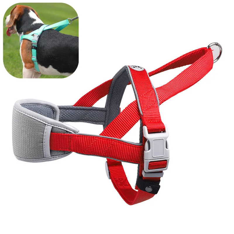 Dog Harness Breathable Dog Collar Accessories Reflective Dogs Harness No Pull Harnesses for Dogs Walking Pet Supplies Pet Walker
Dog Harness Breathable Dog Collar Accessories Reflective Dogs Harness No Pull Harnesses for Dogs Walking Pet Supplies Pet Walker