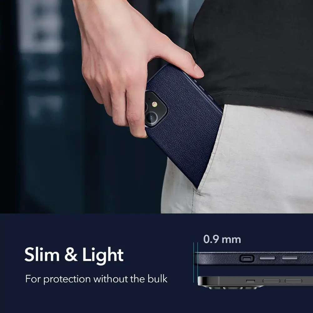 ESR for iPhone 12 Case Genuine Leather Back Cover for iPhone 12 mini 12 Pro Max Soft Phone Case for iPhone 12 Pro Luxury Funda
ESR for iPhone 12 Case Genuine Leather Back Cover for iPhone 12 mini 12 Pro Max Soft Phone Case for iPhone 12 Pro Luxury Funda