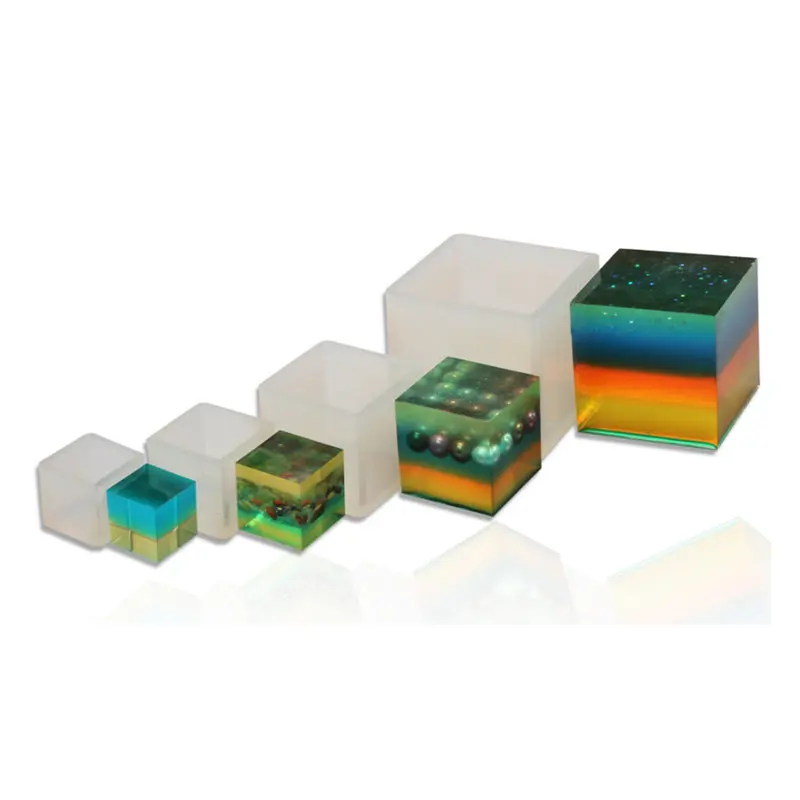 Julie Wang 2-5cm Transparent Cube Silicone Molds DIY Epoxy Handmade Casting Mould Jewelry Making Tool
Julie Wang 2-5cm Transparent Cube Silicone Molds DIY Epoxy Handmade Casting Mould Jewelry Making Tool